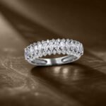 Marquise & Round Diamond Crown Anniversary Band