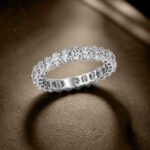 Oval Cut Diamond Eternity Band