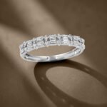 Baguette & Round Diamond Alternating Band