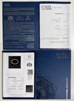 Flush-Set Scattered Diamond Yellow Gold Band - Image 2